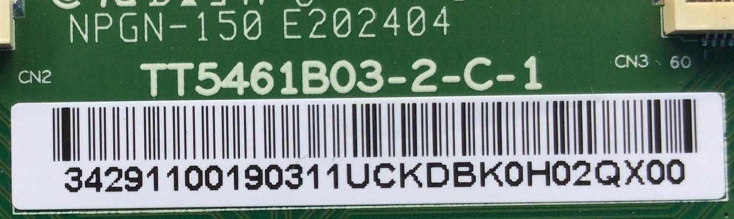 KIT DE TARJETAS PARA TV LG / MAIN EBT62841587 / EAX65391006 / FUENTE EAY63072101 / EAX65423801 / T-CON 34.29110.019 / TT5461B03-2-C-1 / 3429110019 / PANEL HC550DUN-VSHS2-11XX / MODELO 55LB5900-UV BUSCLJR - Imagen 2